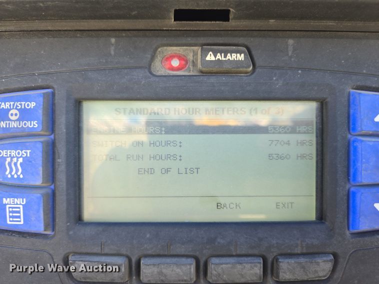 image for item DX1458 2007 Utility Trailer refrigerated van trailer