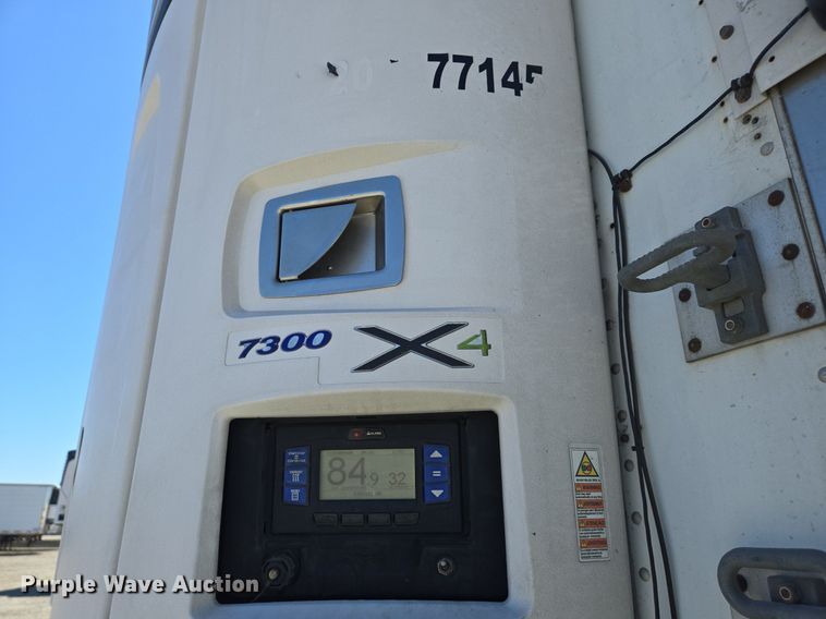 image for item DX1458 2007 Utility Trailer refrigerated van trailer