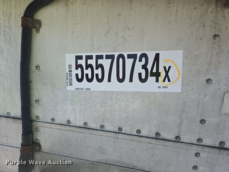 image for item DX1458 2007 Utility Trailer refrigerated van trailer