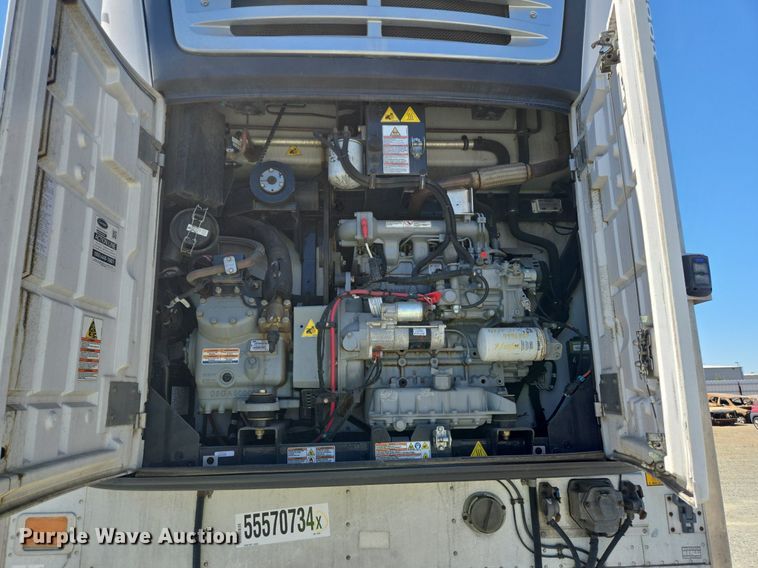 image for item DX1458 2007 Utility Trailer refrigerated van trailer