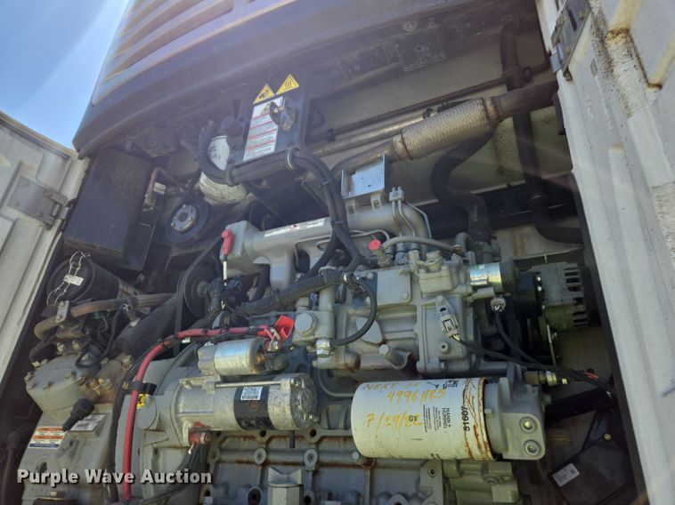 image for item DX1458 2007 Utility Trailer refrigerated van trailer