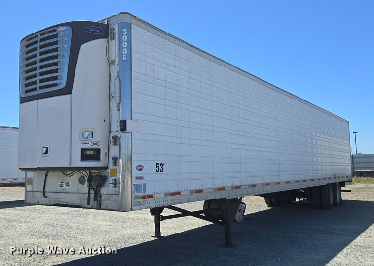 image for item DX1459 2007 Utility Trailer refrigerated van trailer