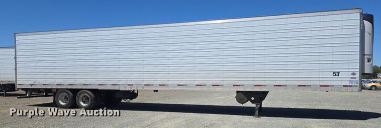 image for item DX1459 2007 Utility Trailer refrigerated van trailer