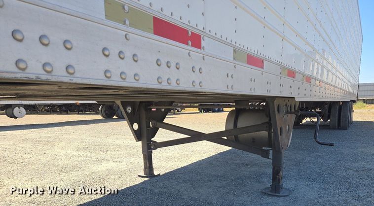 image for item DX1459 2007 Utility Trailer refrigerated van trailer