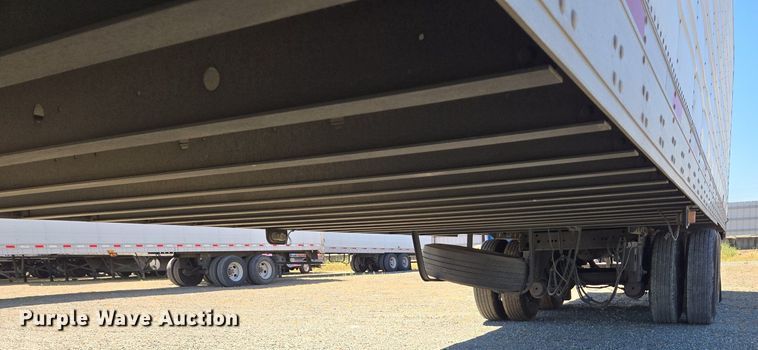 image for item DX1459 2007 Utility Trailer refrigerated van trailer