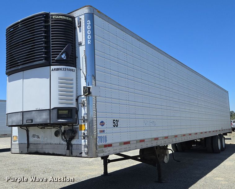 image for item DX1460 2007 Utility Trailer refrigerated van trailer