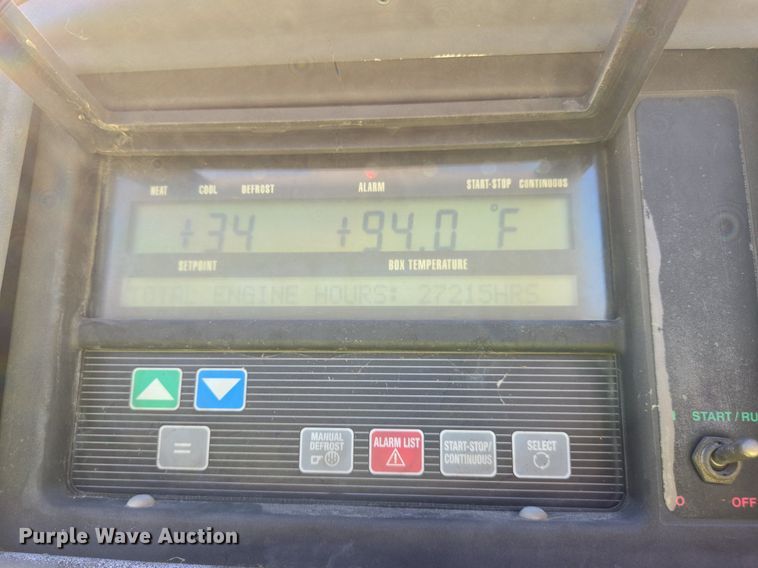 image for item DX1460 2007 Utility Trailer refrigerated van trailer