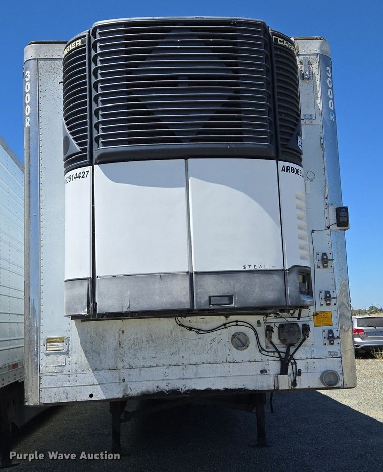 image for item DX1461 2007 Utility Trailer refrigerated van trailer
