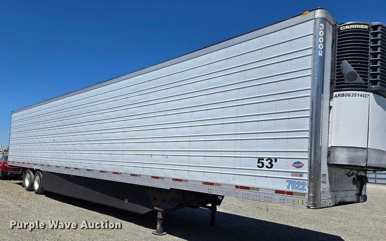 image for item DX1461 2007 Utility Trailer refrigerated van trailer