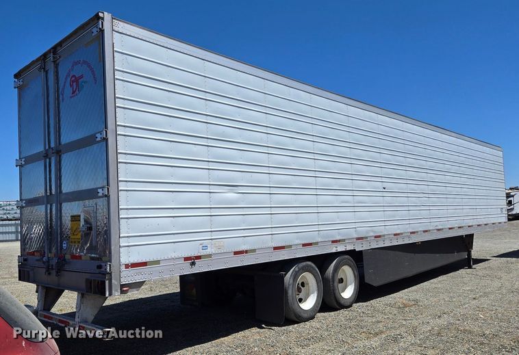 image for item DX1461 2007 Utility Trailer refrigerated van trailer