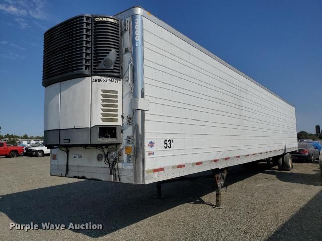 image for item DX1462 2007 Utility Trailer refrigerated van trailer