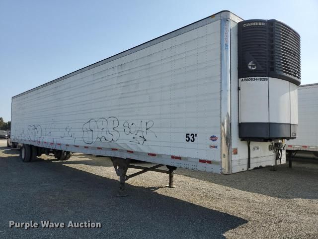 image for item DX1462 2007 Utility Trailer refrigerated van trailer