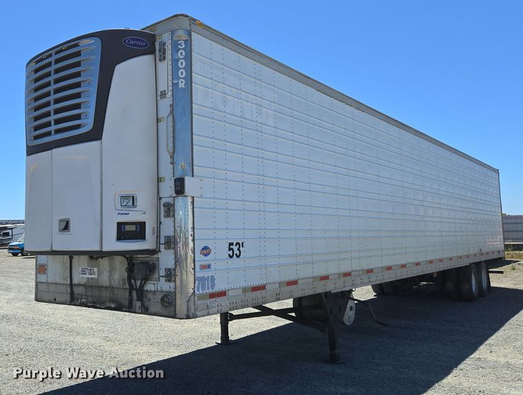 image for item DX1463 2007 Utility Trailer refrigerated van trailer