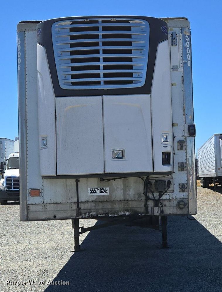 image for item DX1463 2007 Utility Trailer refrigerated van trailer