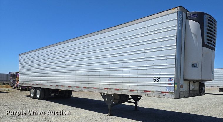 image for item DX1463 2007 Utility Trailer refrigerated van trailer