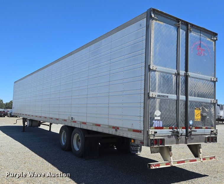 image for item DX1463 2007 Utility Trailer refrigerated van trailer
