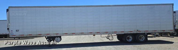 image for item DX1463 2007 Utility Trailer refrigerated van trailer