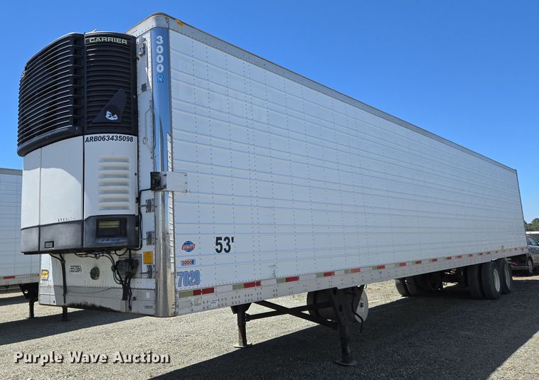 image for item DX1464 2007 Utility Trailer refrigerated van trailer 