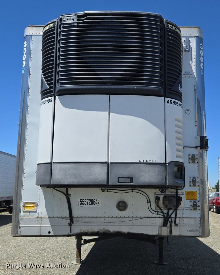 image for item DX1464 2007 Utility Trailer refrigerated van trailer 