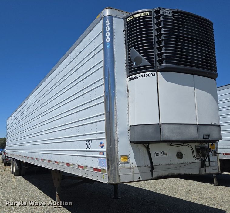 image for item DX1464 2007 Utility Trailer refrigerated van trailer 