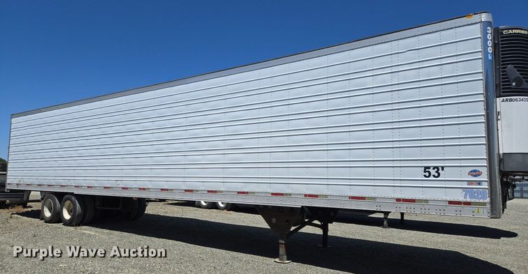 image for item DX1464 2007 Utility Trailer refrigerated van trailer 