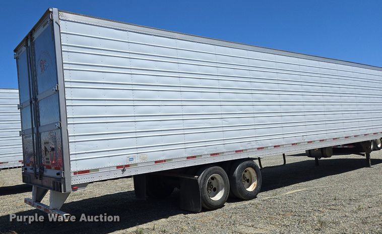 image for item DX1464 2007 Utility Trailer refrigerated van trailer 