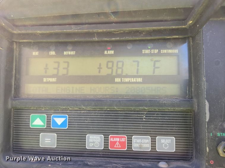 image for item DX1464 2007 Utility Trailer refrigerated van trailer 