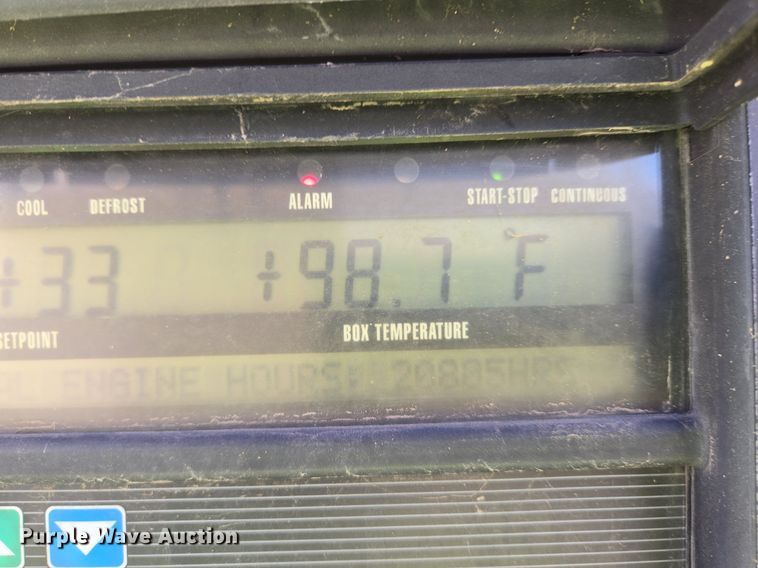 image for item DX1464 2007 Utility Trailer refrigerated van trailer 