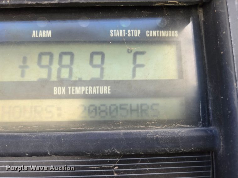 image for item DX1464 2007 Utility Trailer refrigerated van trailer 