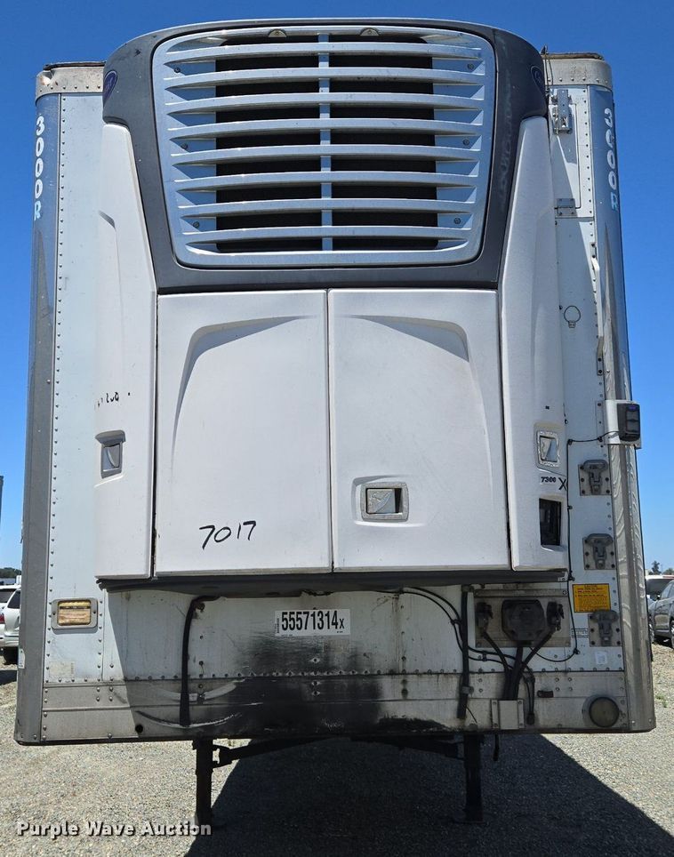 image for item DX1465 2007 Utility Trailer refrigerated van trailer