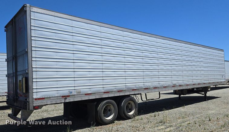 image for item DX1465 2007 Utility Trailer refrigerated van trailer