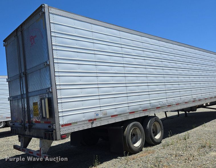 image for item DX1465 2007 Utility Trailer refrigerated van trailer