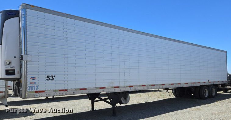 image for item DX1465 2007 Utility Trailer refrigerated van trailer