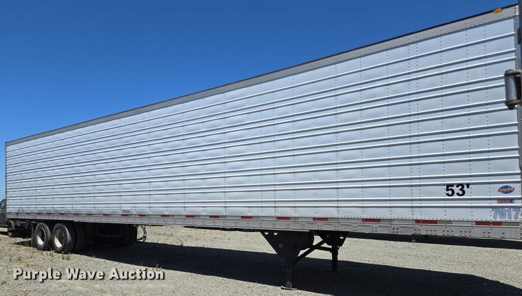 image for item DX1465 2007 Utility Trailer refrigerated van trailer