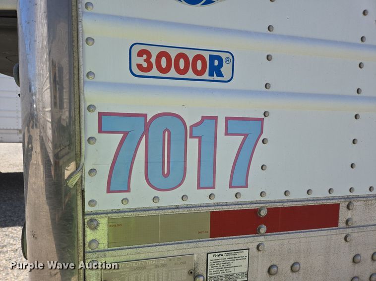 image for item DX1465 2007 Utility Trailer refrigerated van trailer