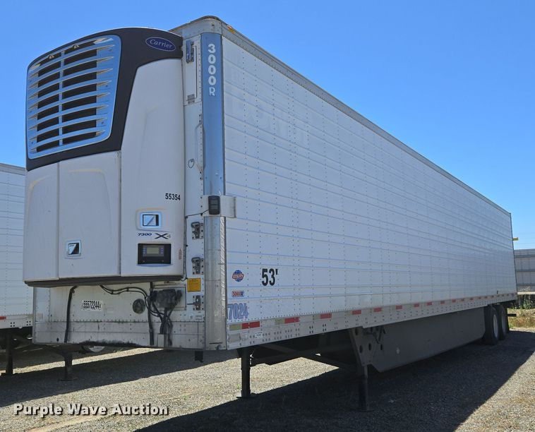 image for item DX1466 2007 Utility Trailer refrigerated van trailer