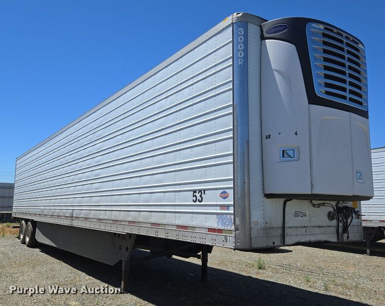 image for item DX1466 2007 Utility Trailer refrigerated van trailer