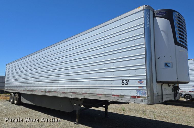 image for item DX1466 2007 Utility Trailer refrigerated van trailer