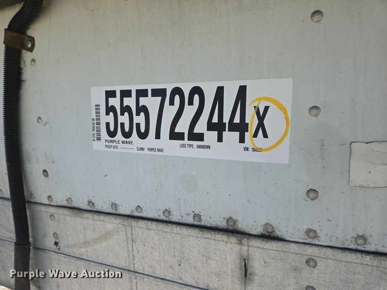 image for item DX1466 2007 Utility Trailer refrigerated van trailer