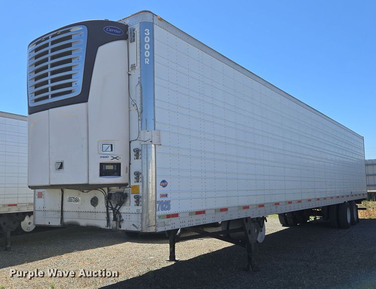 image for item DX1467 2007 Utility Trailer refrigerated van trailer 