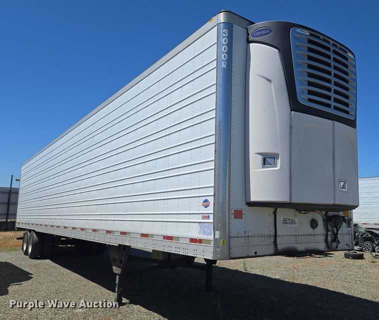 image for item DX1467 2007 Utility Trailer refrigerated van trailer 