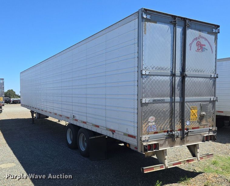 image for item DX1467 2007 Utility Trailer refrigerated van trailer 
