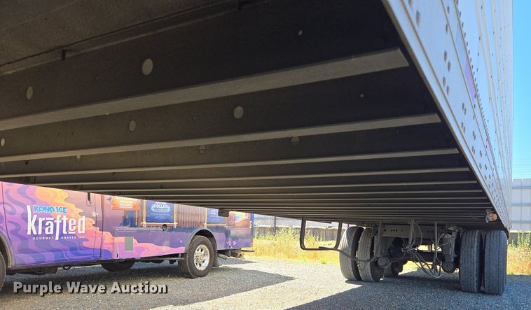 image for item DX1467 2007 Utility Trailer refrigerated van trailer 