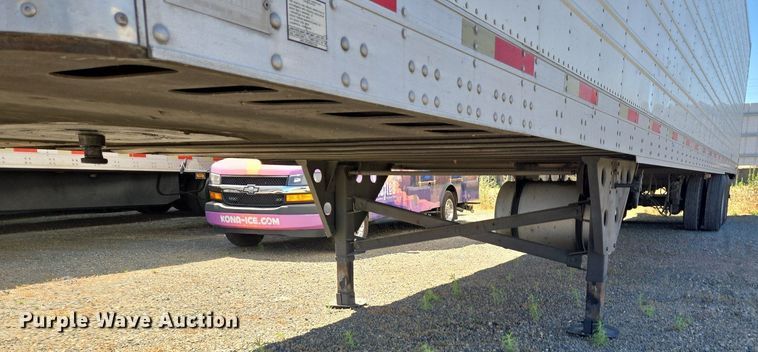 image for item DX1467 2007 Utility Trailer refrigerated van trailer 