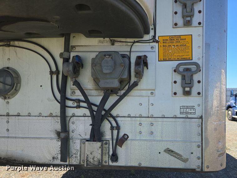 image for item DX1467 2007 Utility Trailer refrigerated van trailer 