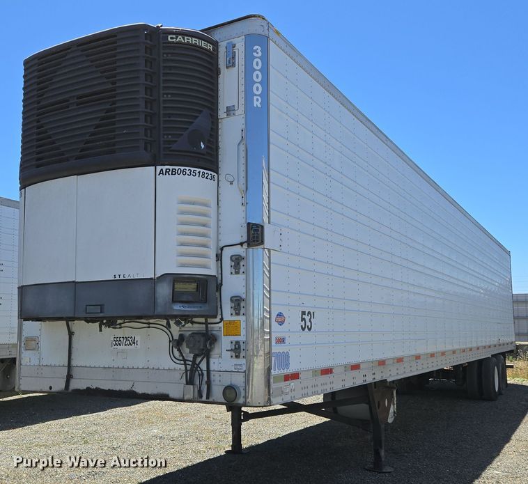 image for item DX1468 2007 Utility Trailer refrigerated van trailer
