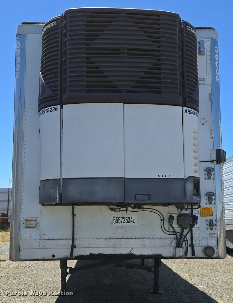 image for item DX1468 2007 Utility Trailer refrigerated van trailer