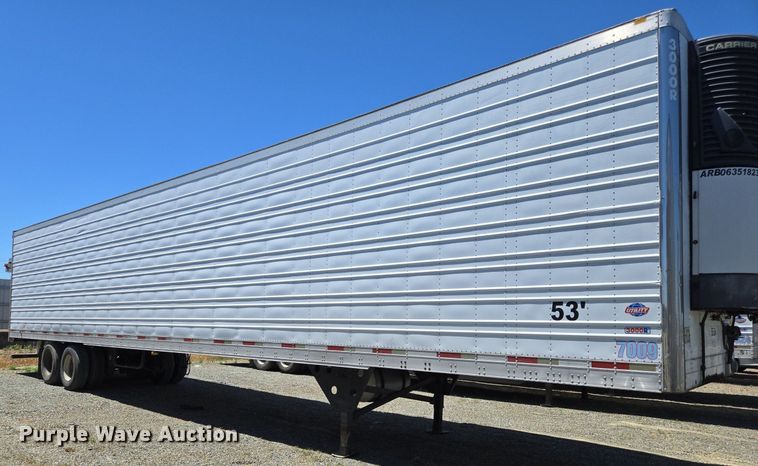 image for item DX1468 2007 Utility Trailer refrigerated van trailer