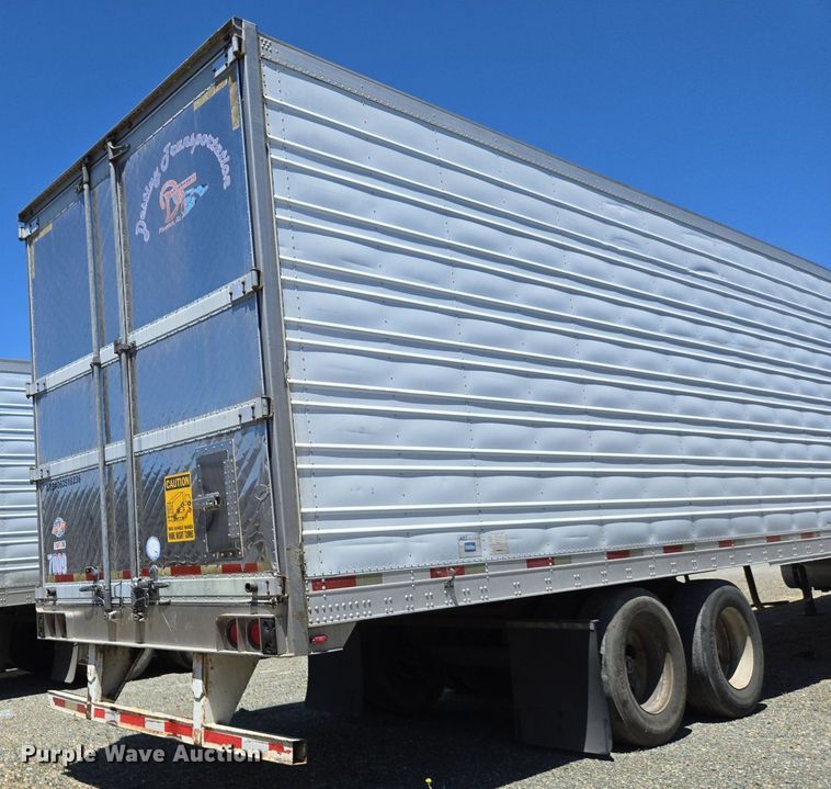 image for item DX1468 2007 Utility Trailer refrigerated van trailer