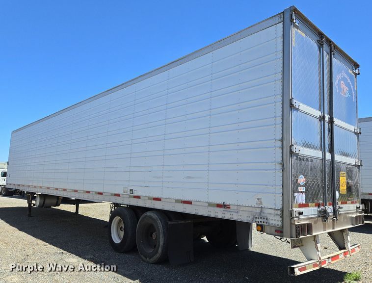 image for item DX1468 2007 Utility Trailer refrigerated van trailer